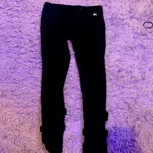 PINK Criss Cross Cut Out Leggings